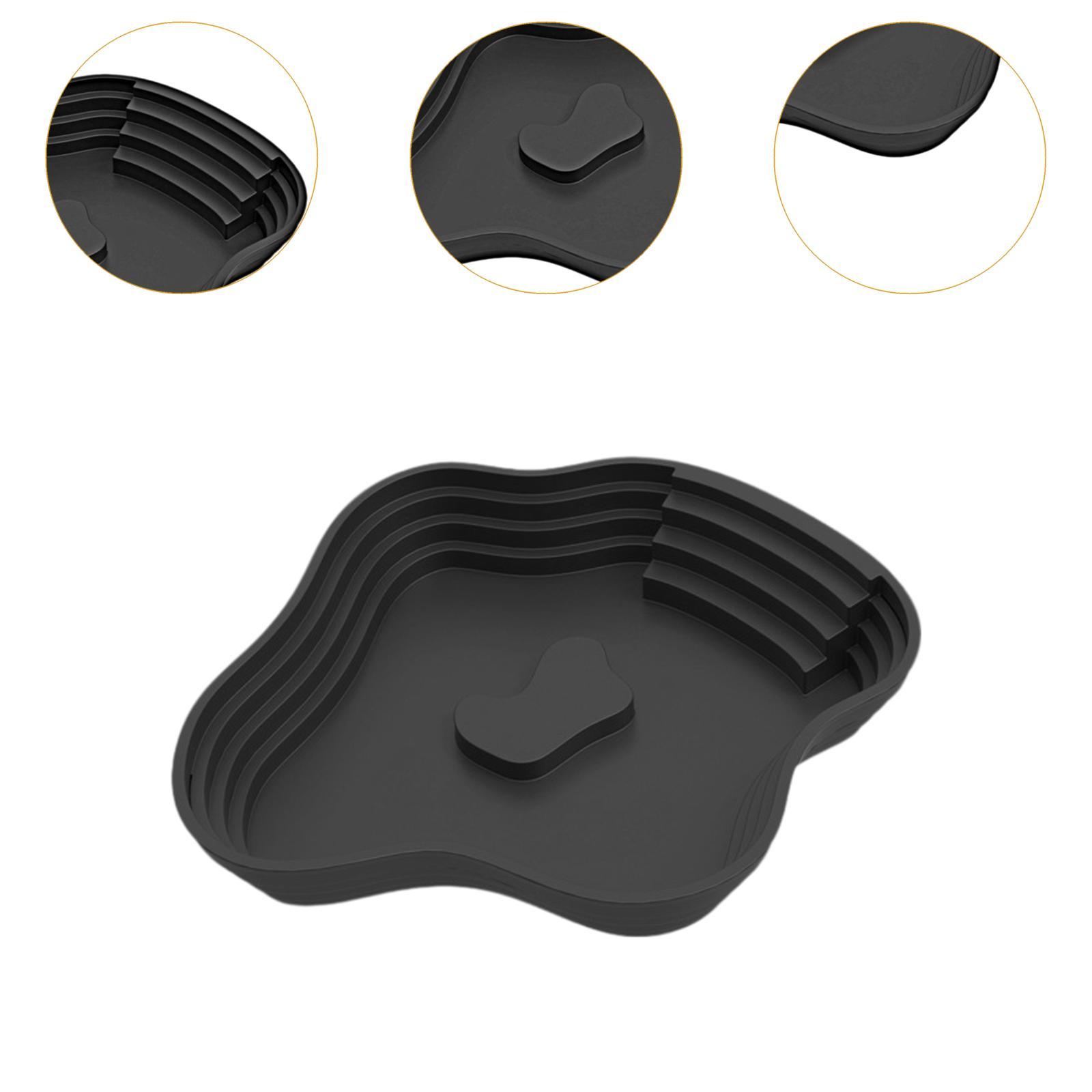 Water Dish Reptile - อ่างอาบน้ำสำหรับสัตว์เลื้อยคลาน ชามใส่น้ำและอาหาร อุปกรณ์สำหรับสัตว์ครึ่งบกครึ่งน้ำ ที่อยู่อาศัยสำหรับกิ้งก่า อ่างสำหรับสัตว์เลื้อยคลาน สำหรับแฮมสเตอร์