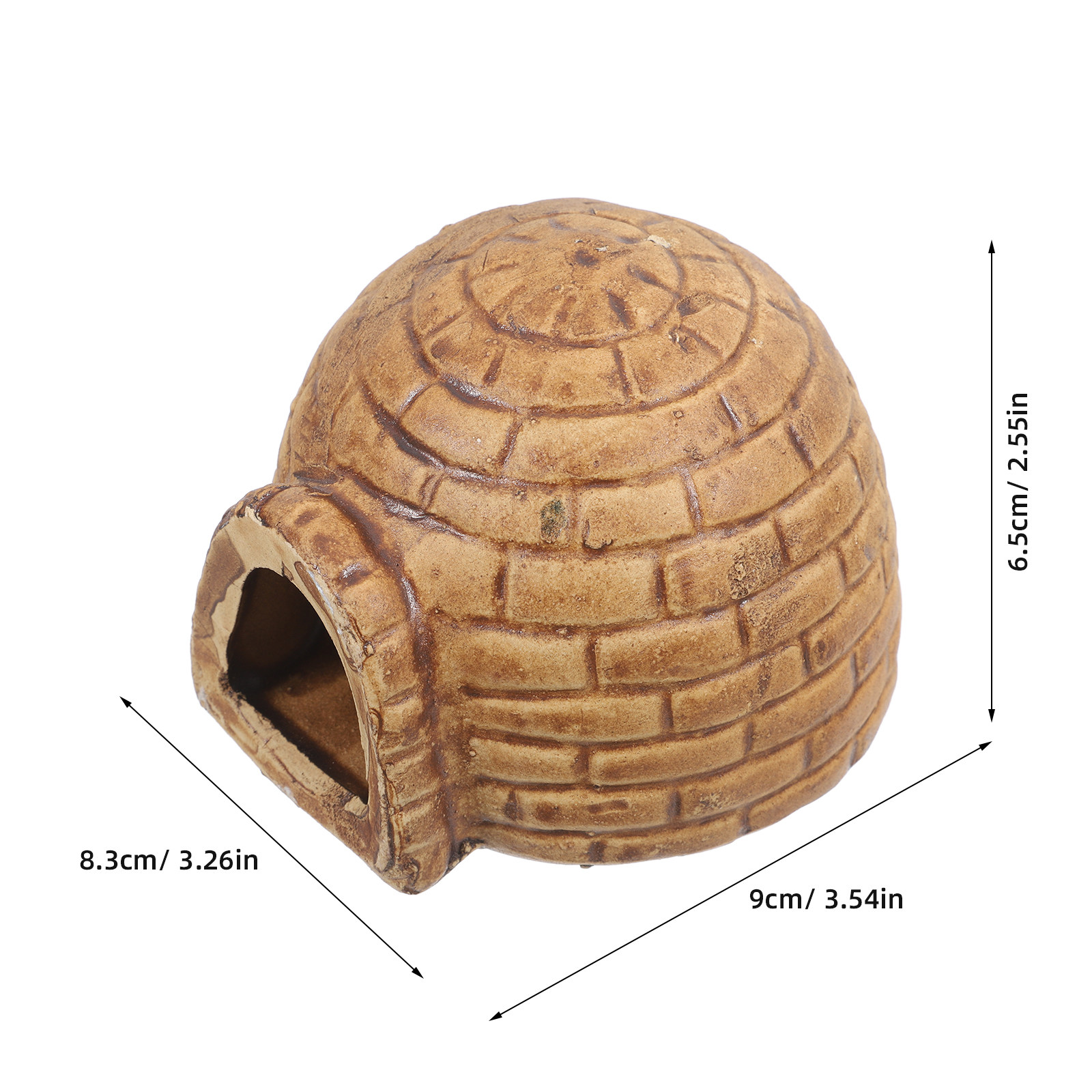 ที่หลบซ่อนปลาในตู้ปลาเซรามิกคุ - Hide Cave Ceramic บทวิจารณ์และราคา