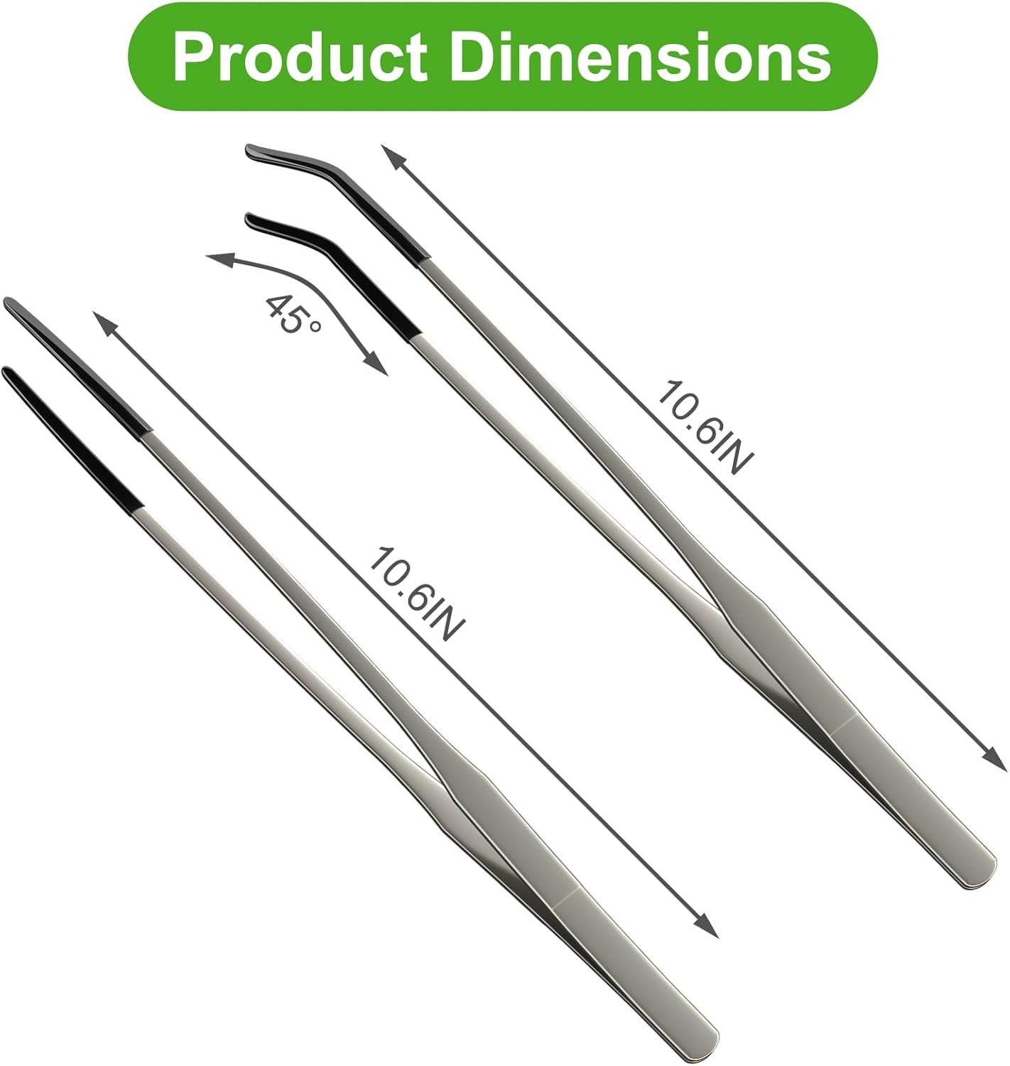 คีมป้อนอาหารสัตว์เลื้อยคลานสแต - Feeding Tong Stainless บทวิจารณ์และราคา