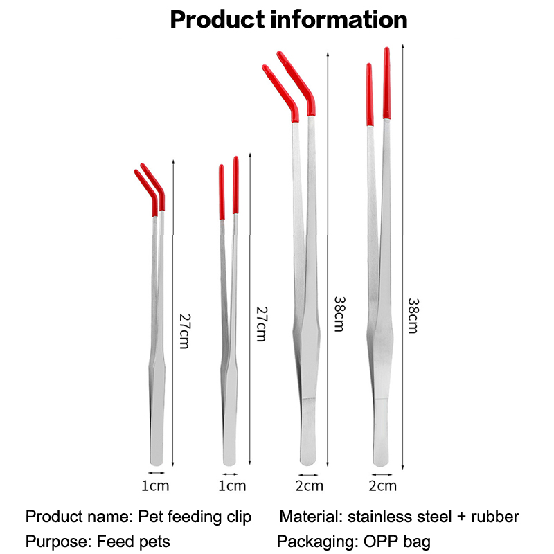 ที่คีบให้อาหารสัตว์เลื้อยคลานพ - Feeding Tong Stainless บทวิจารณ์และราคา