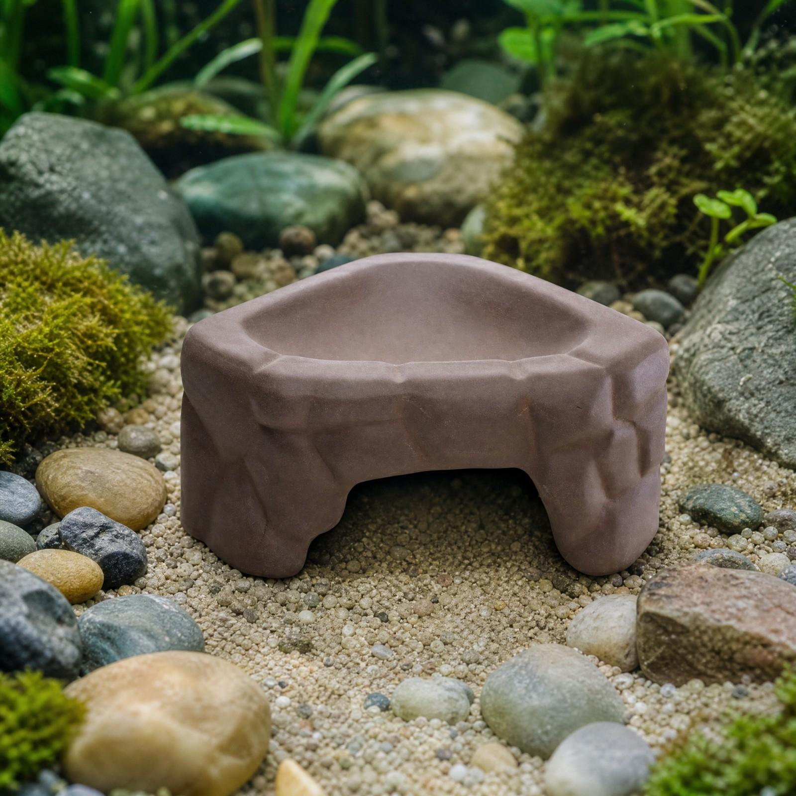แท่นให้อาหารสัตว์เลื้อยคลานเซร - Hide Cave Ceramic บทวิจารณ์และราคา
