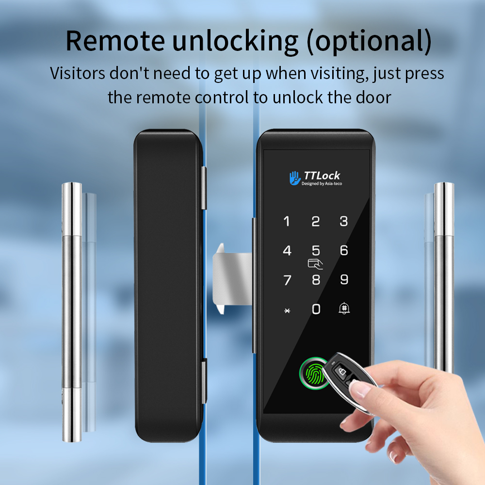 TTLOCK สมาร์ทล็อคกระจก ระบบสแก - Glass Door Hinge บทวิจารณ์และราคา