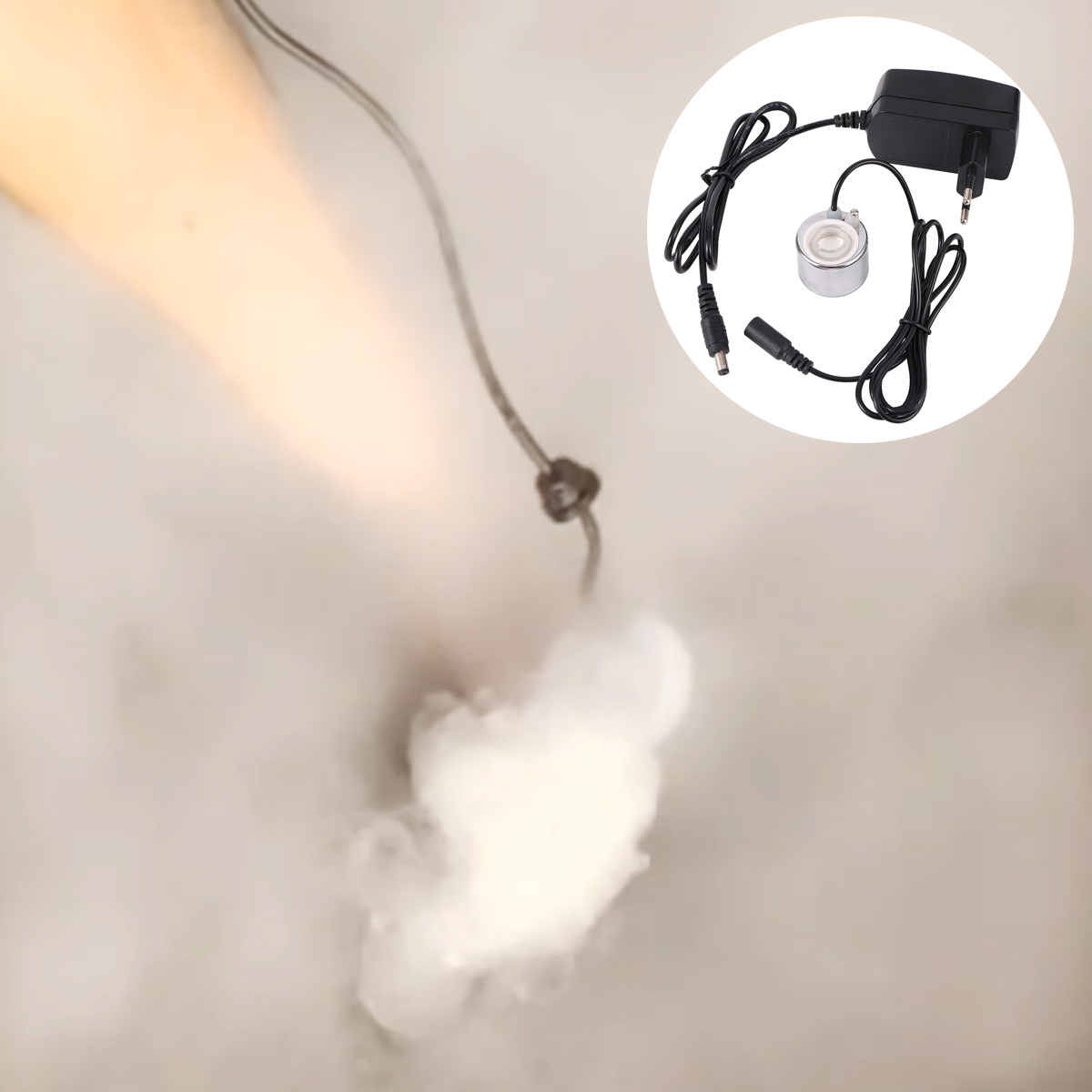 ถังปลาบ่อปลาภูมิทัศน์ Ultrason - Terrarium Fogger Ultrasonic บทวิจารณ์และราคา